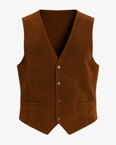 Berera – Men’s Brown Suede Leather Vest